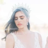 Grand crown bride headwear, 18-year-old princess coming-of-age ceremony birthday performance crown wedding gauze hair accessory crown Application Scenario